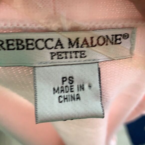 Rebecca Malone petite small light pink Cardigan - Picture 4 of 5